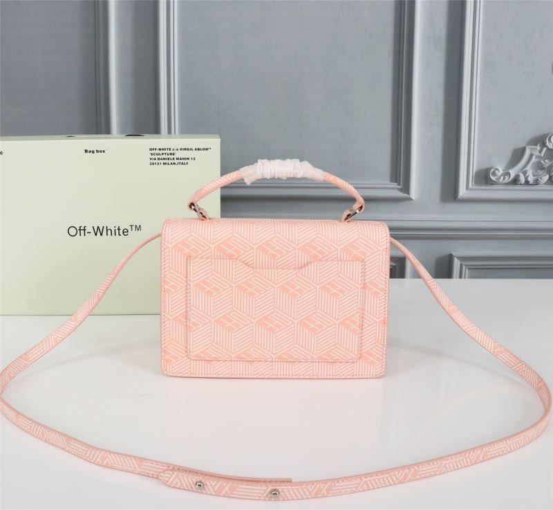 Off White Top Handle Bags